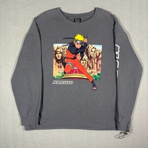 Naruto Boxlunch Sweater Grey XXL